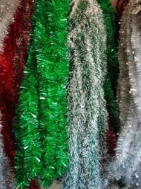 ATB Weihnachtsdekoration Weihnachtsketten Ornamente Girlanden Heu 05